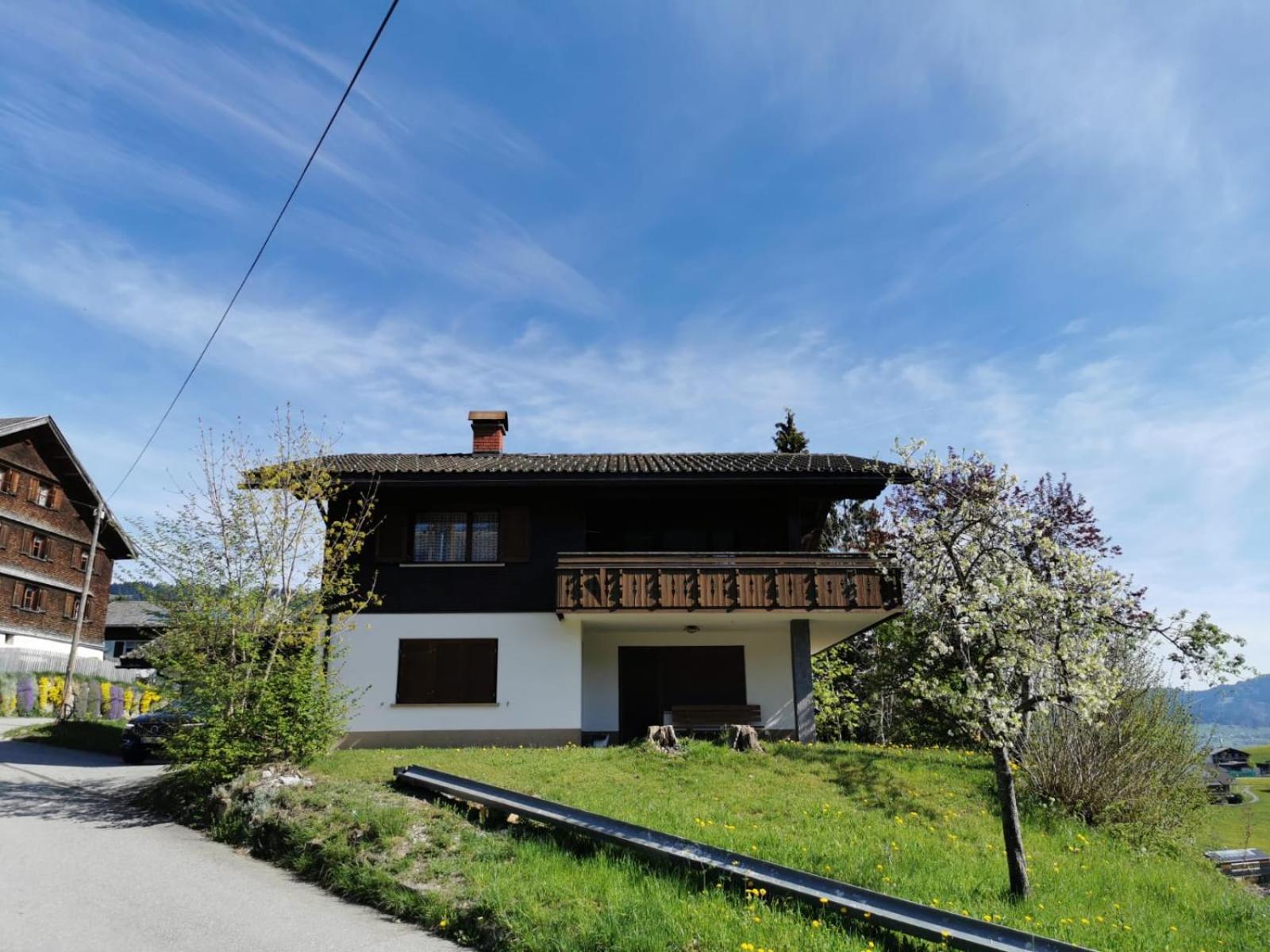 Villa Ferienhaus Buchen Schwarzenberg im Bregenzerwald Exterior foto